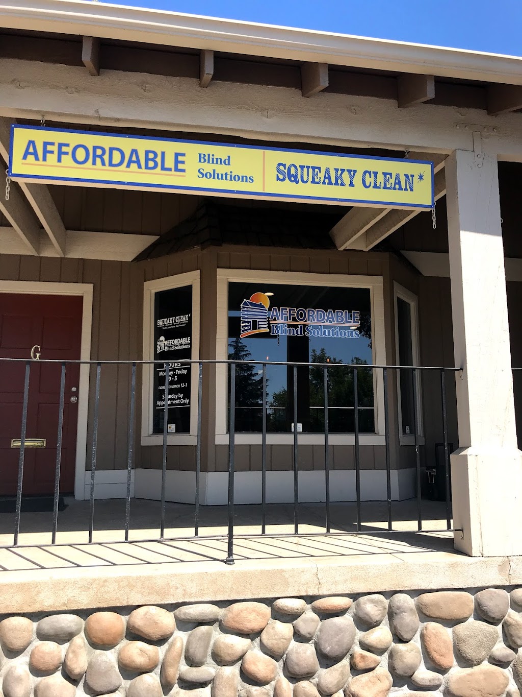 Affordable Blind Solutions | 555 Oakdale St Unit G, Folsom, CA 95630, USA | Phone: (916) 970-9144