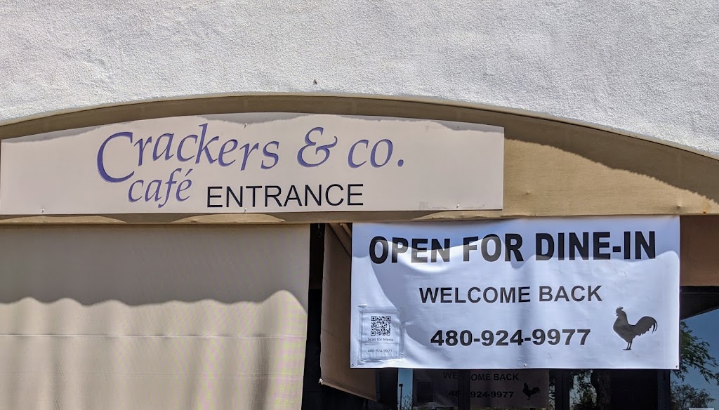 Crackers & Co. Café | 1325 N Greenfield Rd #101, Mesa, AZ 85205, USA | Phone: (480) 924-9977