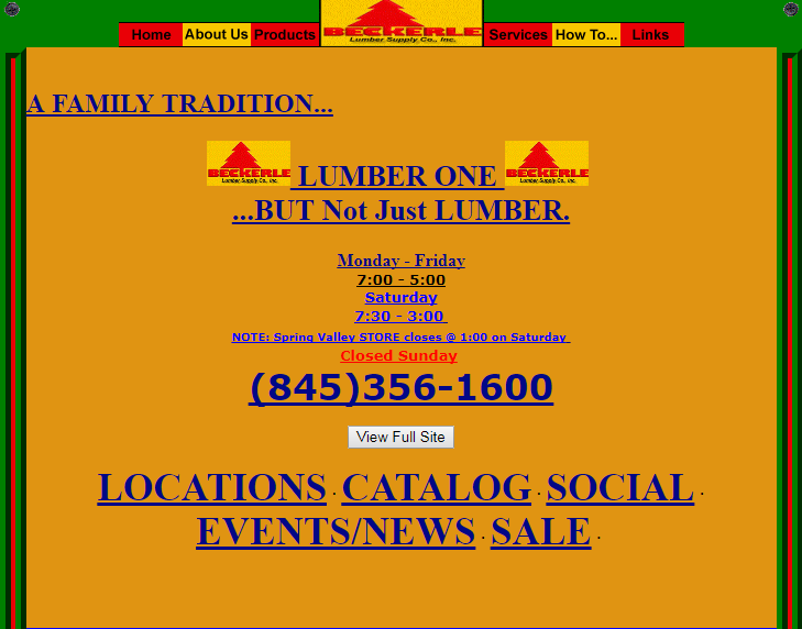 Beckerle Lumber - Orangeburg | 219 NY-303, Orangeburg, NY 10962, USA | Phone: (845) 359-4633