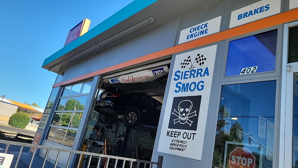 Sierra Smog & Auto Repair | 402 Grass Valley Hwy, Auburn, CA 95603, USA | Phone: (530) 392-4174