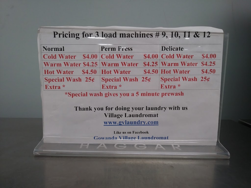 Village Laundromat | 48 Buffalo St, Gowanda, NY 14070, USA | Phone: (716) 982-1170