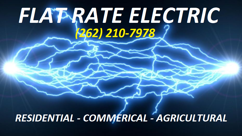 Flat Rate Electric | 1665 Perry Ave, Racine, WI 53406, USA | Phone: (262) 661-2059