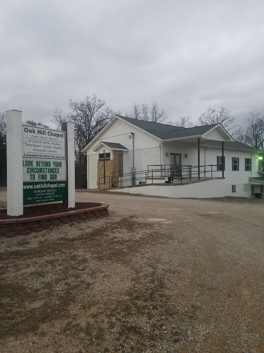 Oak Hill Chapel Intelligent Design Center | 4785 State Hwy Y, Valles Mines, MO 63087, USA | Phone: (573) 358-7909