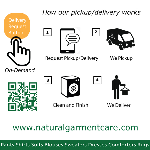 Natural Garment Care | 614 Central Ave, Westfield, NJ 07090, USA | Phone: (908) 233-3074