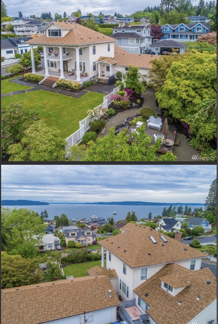 Fully Furnished Long Term Rental: The Columns Mansion | 1214 Starling St, Steilacoom, WA 98388, USA | Phone: (360) 790-8571