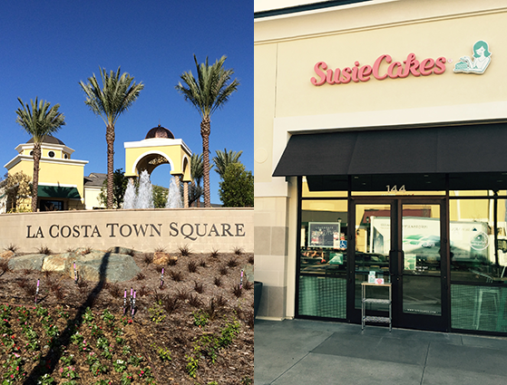 SusieCakes | La Costa Town Square 7610, Via Campanile #144, Carlsbad, CA 92009, USA | Phone: (760) 632-2253