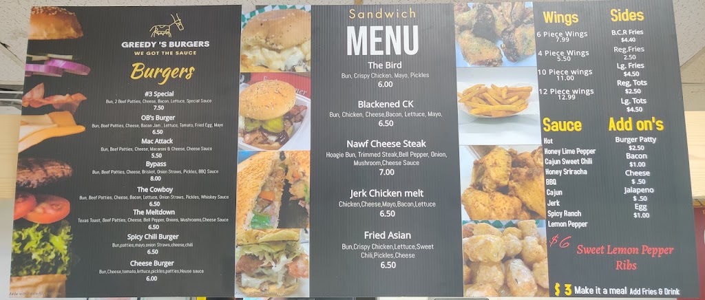 Greedys Burgers | 10627 Wessex Dr, Dallas, TX 75217, USA | Phone: (214) 210-0806
