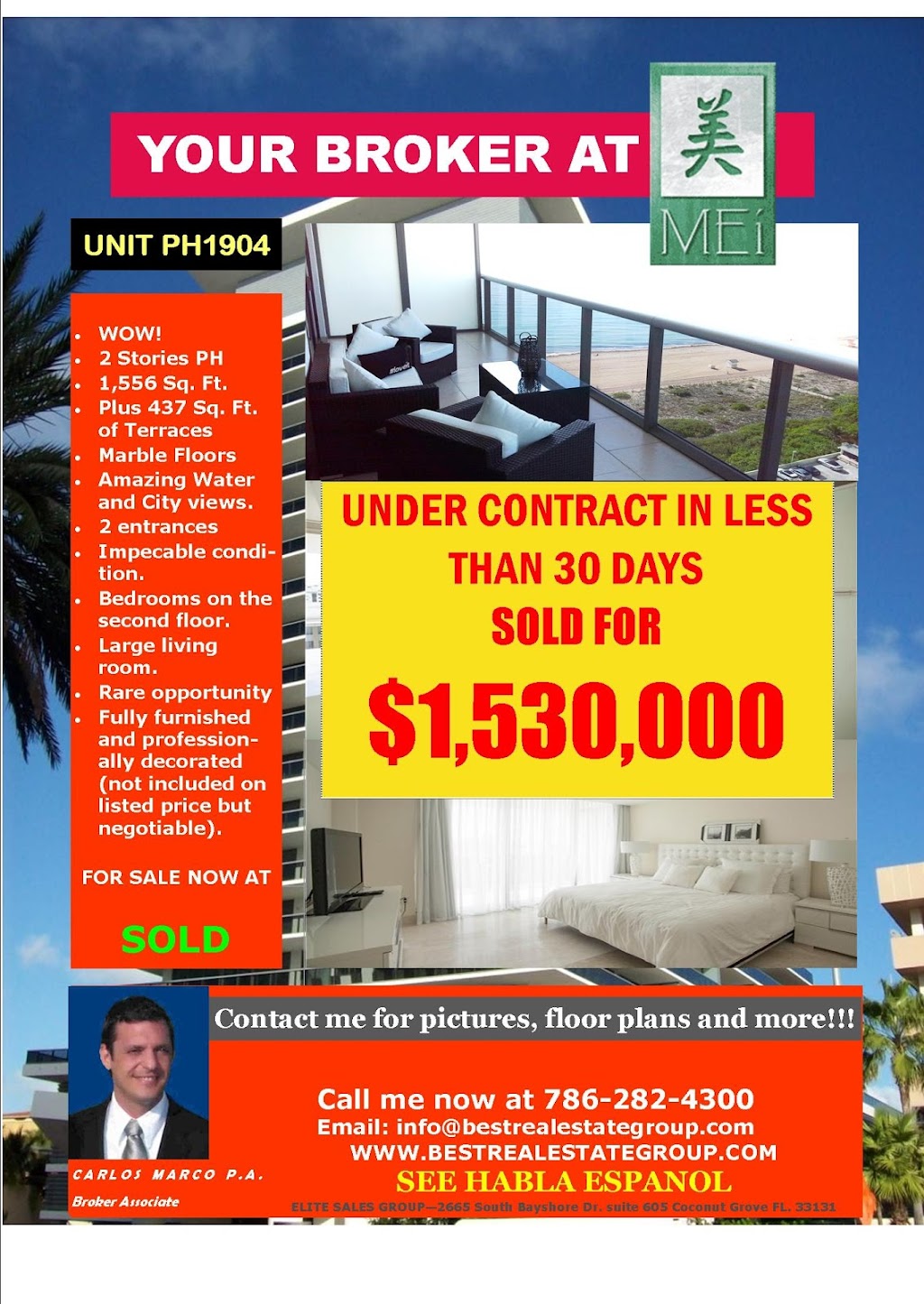 Best Real Estate Group | 6001 Collins Ave, Miami Beach, FL 33140, USA | Phone: (786) 282-4300