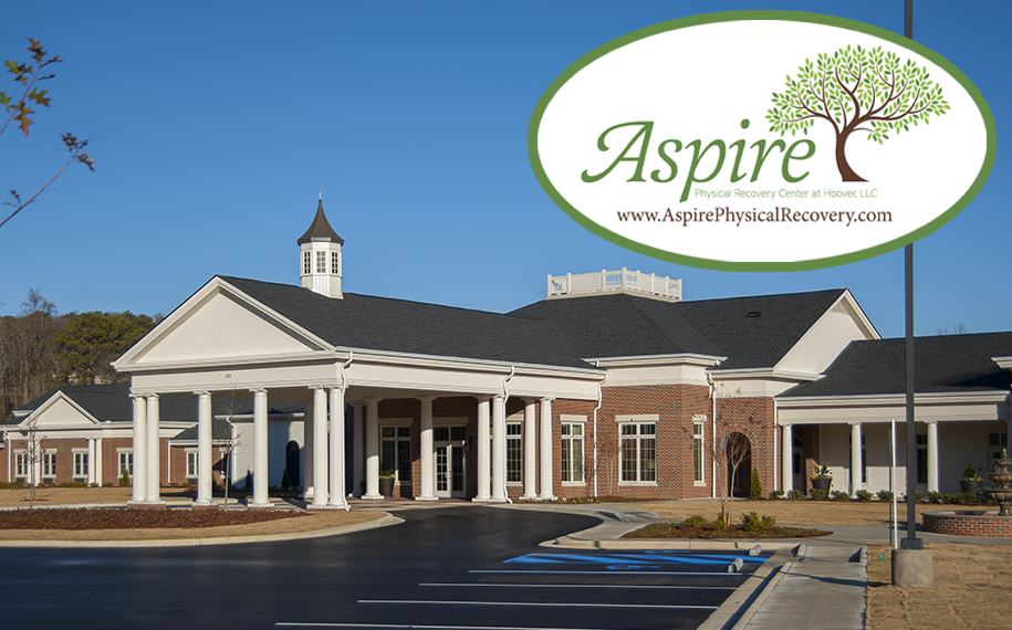 Aspire Physical Recovery Center at Hoover, LLC | 575 Southland Dr, Hoover, AL 35226, USA | Phone: (205) 721-6200