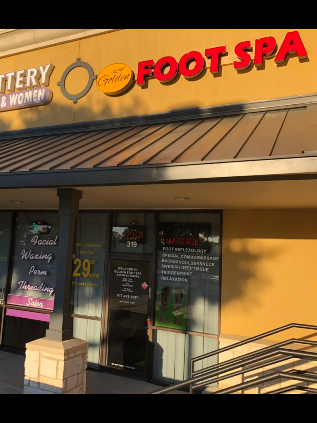 Golden Foot Spa | 2041 Rufe Snow Dr ste 319, Keller, TX 76248, USA | Phone: (817) 479-3597