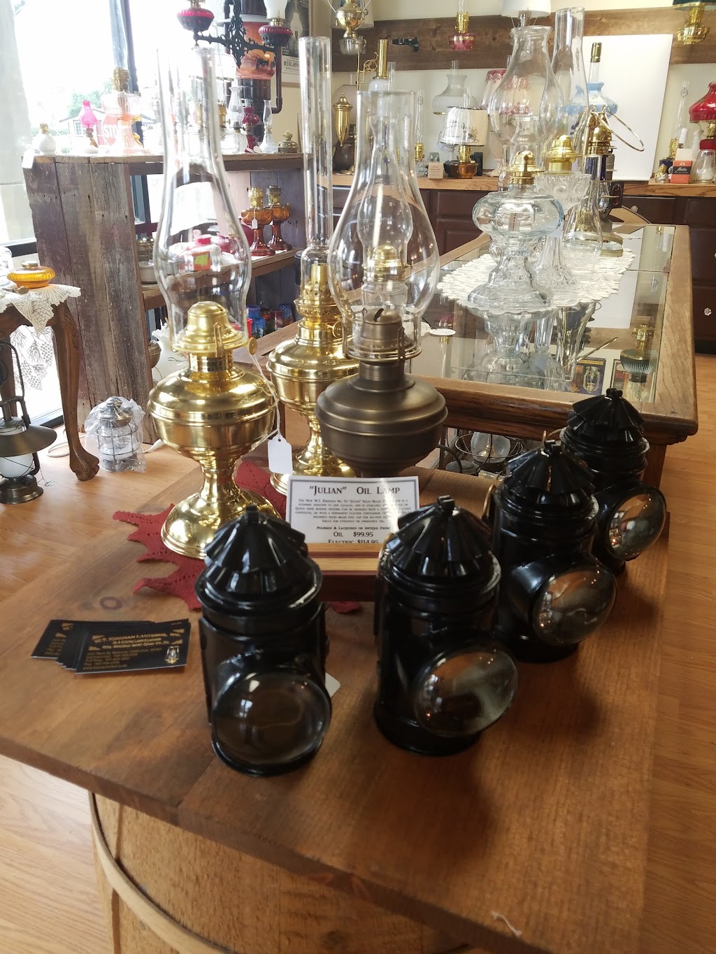 W.T. Kirkman Oil & Electric Lanterns | 947 Main St, Ramona, CA 92065, USA | Phone: (877) 985-5267