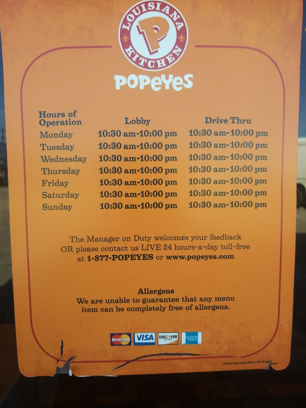 Popeyes Louisiana Kitchen | 517 TX-34, Quinlan, TX 75474, USA | Phone: (903) 356-4822