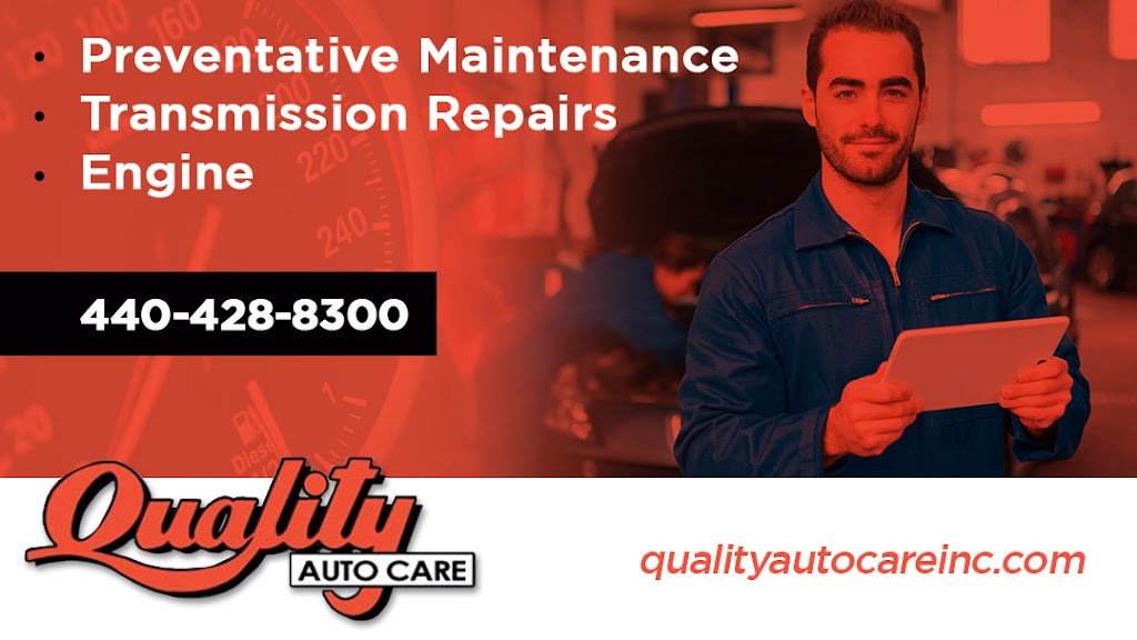 Quality Auto Care, Inc. | 7370 N Ridge Rd, Madison, OH 44057, USA | Phone: (440) 428-8300