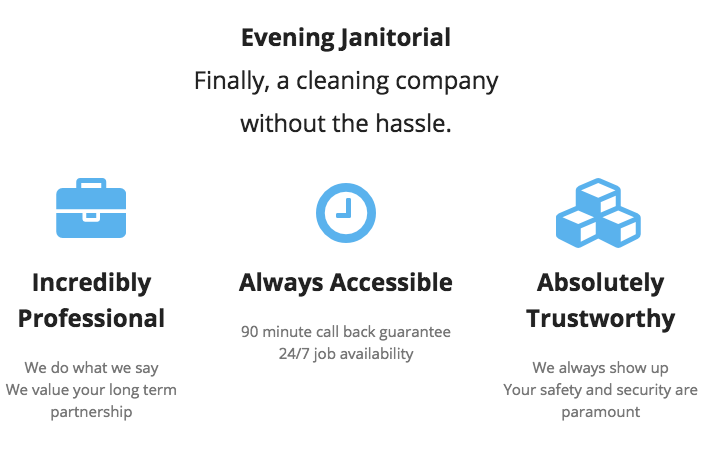 Evening Janitorial | 10 Jolie Ln, Walnut Creek, CA 94597, USA | Phone: (925) 354-9500