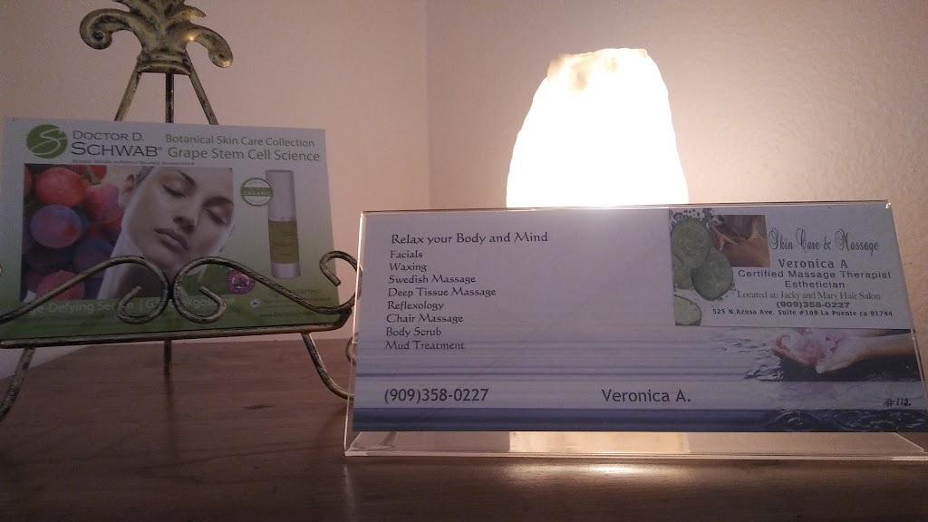 Skin Care & Massage by Veronica | 2239 E Garvey Ave N, West Covina, CA 91791, USA | Phone: (909) 358-0227