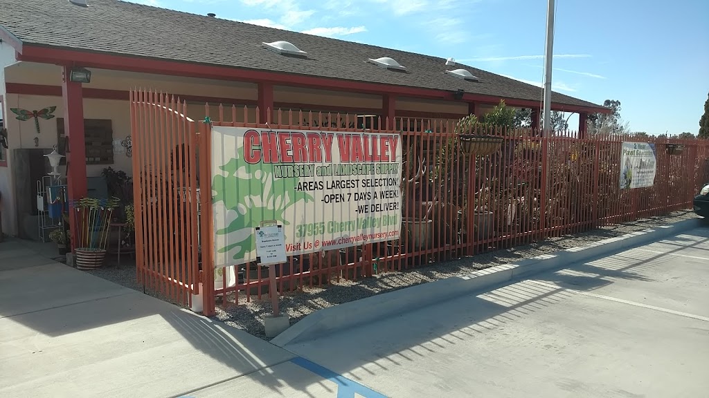 Cherry Valley Nursery And Landscape Supply | 37955 Cherry Valley Blvd, Beaumont, CA 92223, USA | Phone: (951) 845-7045