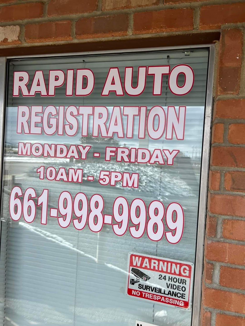 RAPID auto Registration | 20041 W Valley Blvd ste a, Tehachapi, CA 93561, USA | Phone: (661) 998-9989