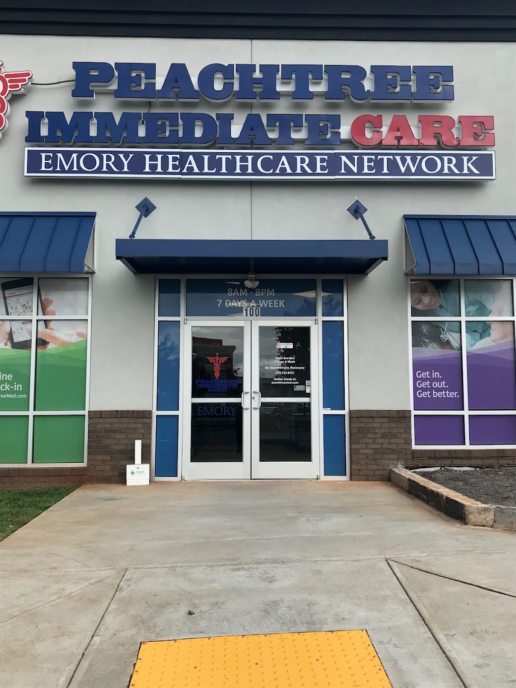 Peachtree Immediate Care - Cartersville | 122 N Morningside Dr #100, Cartersville, GA 30121 | Phone: (678) 723-6721