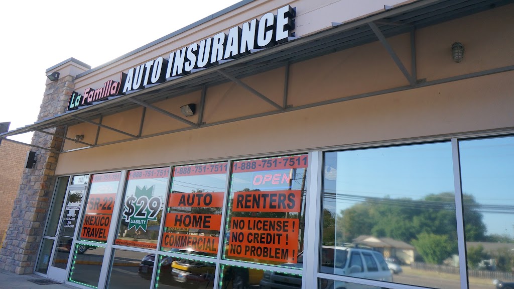 La Familia Auto Insurance | 2602 W Walnut St #102, Garland, TX 75042, USA | Phone: (972) 646-7011