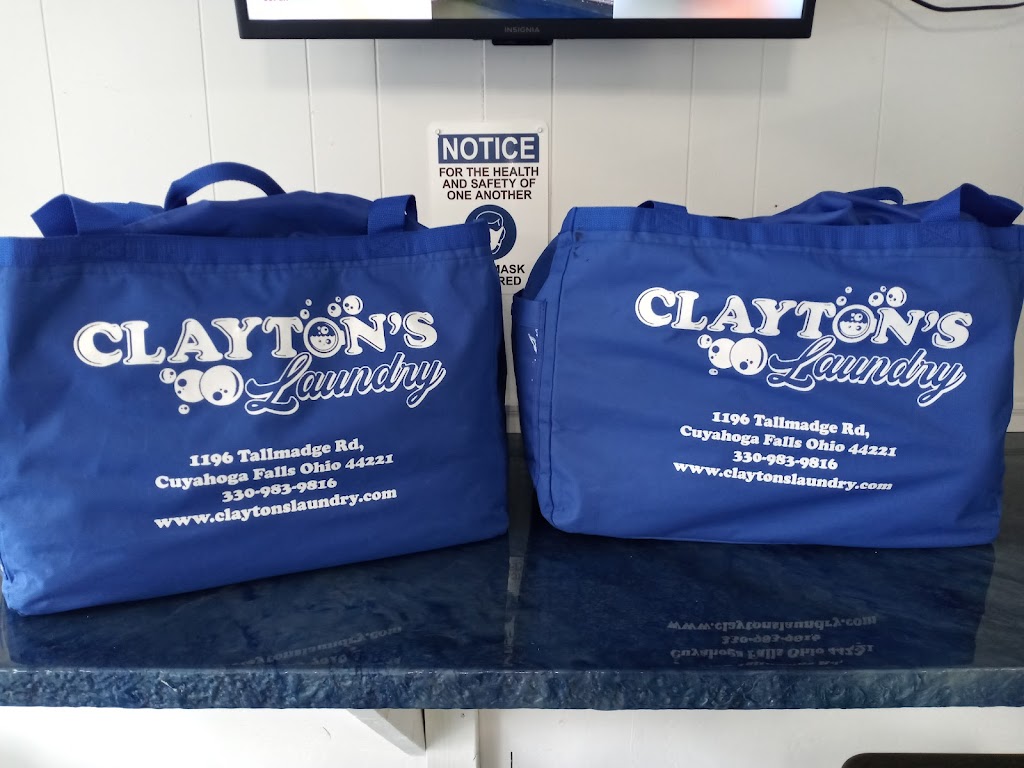 Claytons Laundry | 1196 Tallmadge Rd, Cuyahoga Falls, OH 44221, USA | Phone: (330) 983-9816