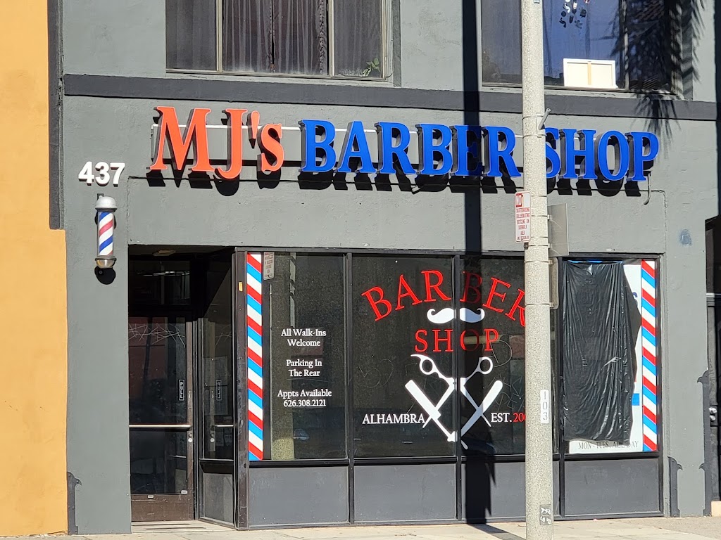 MJs Barber Shop | 437 W Main St, Alhambra, CA 91801, USA | Phone: (626) 308-2121