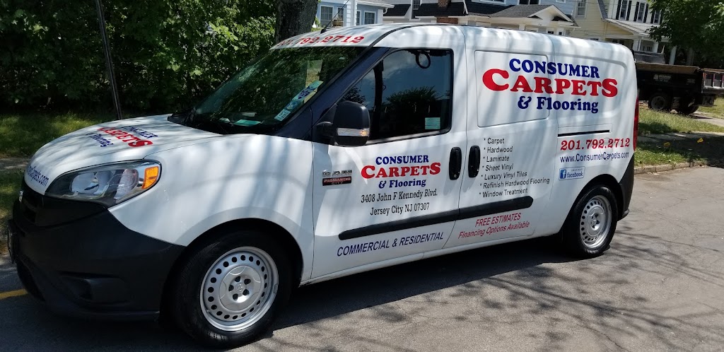 Consumer Carpets & Flooring | 3408 John F. Kennedy Blvd, Jersey City, NJ 07307, USA | Phone: (201) 792-2712