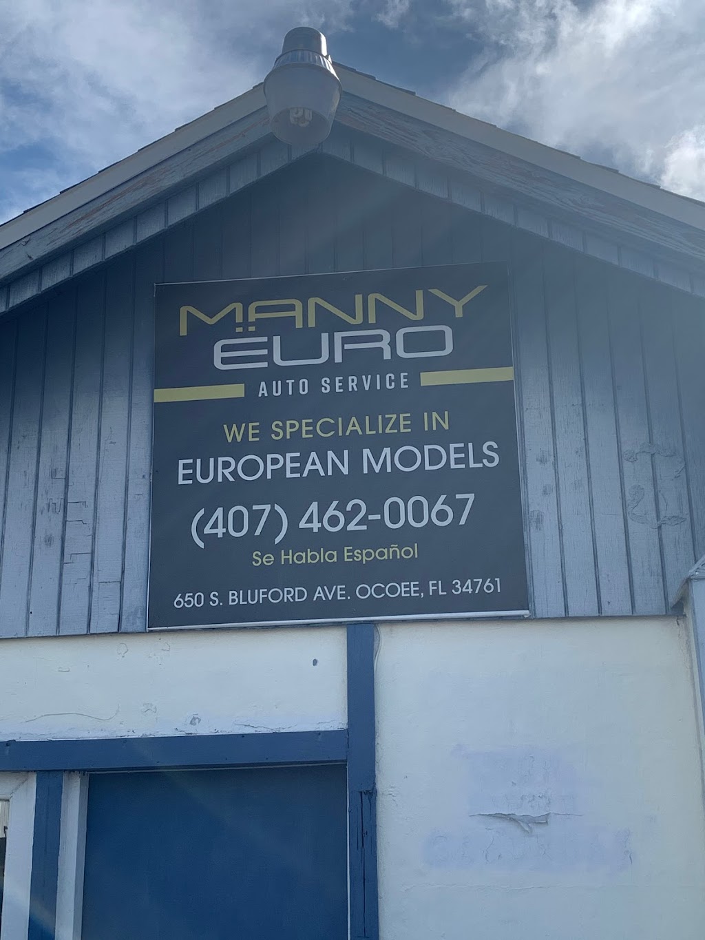 Manny Euro Auto Service | 650 S Bluford Ave, Ocoee, FL 34761, USA | Phone: (407) 462-0067