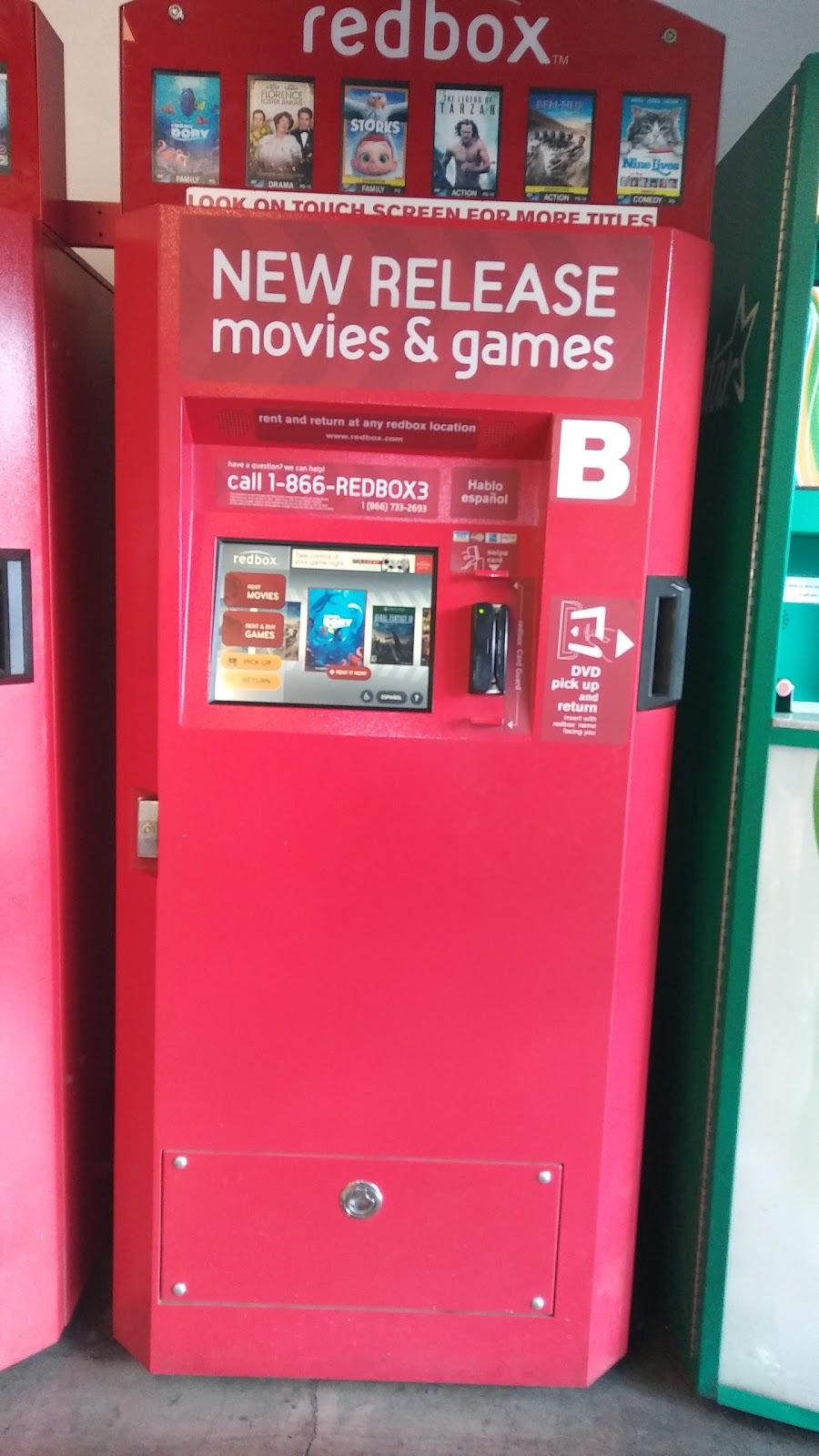 Redbox | 4461 Balfour Rd, Brentwood, CA 94513, USA | Phone: (866) 733-2693