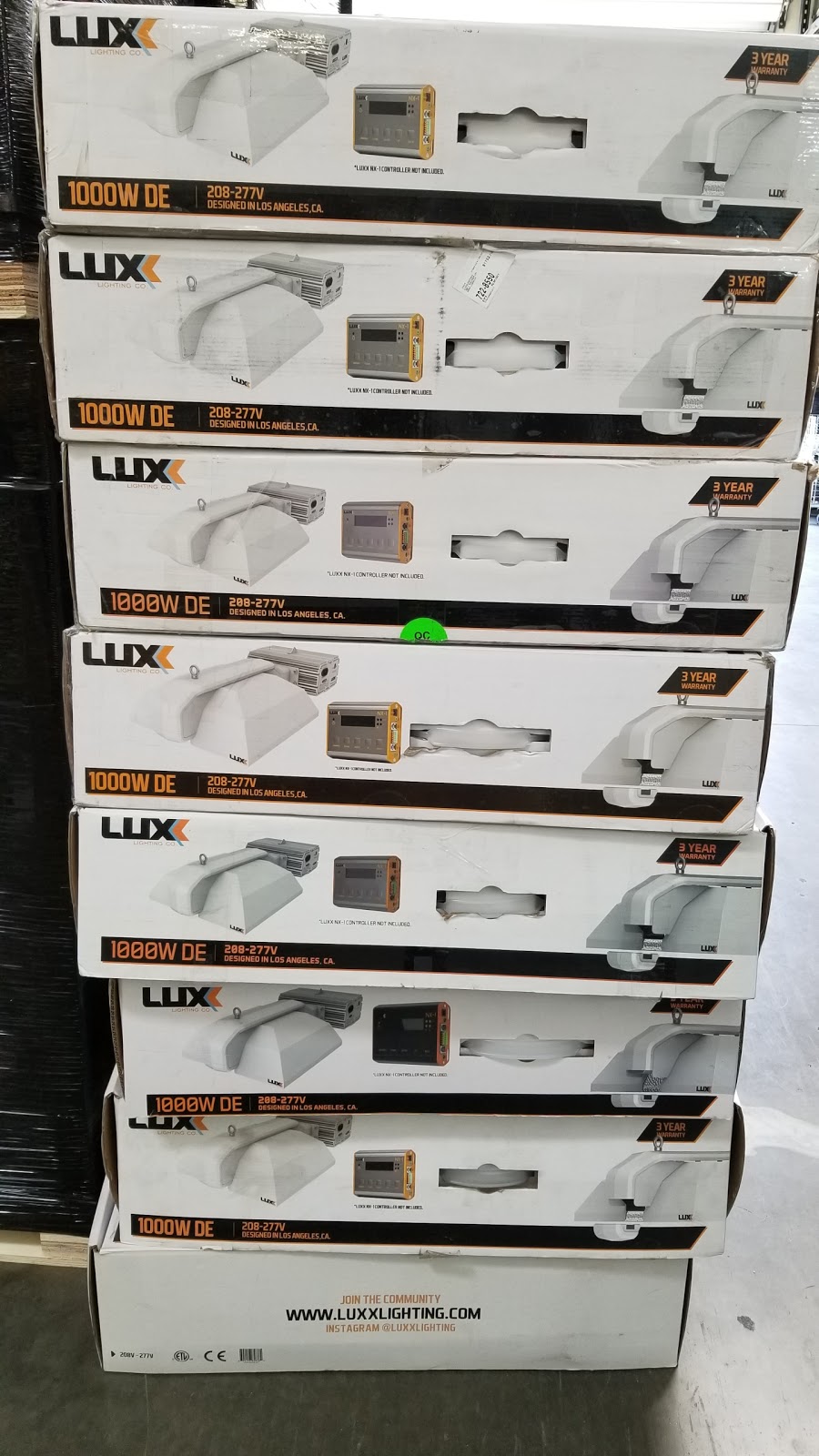 Luxx Lighting | 3811 Wacker Dr, Mira Loma, CA 91752, USA | Phone: (877) 291-5899