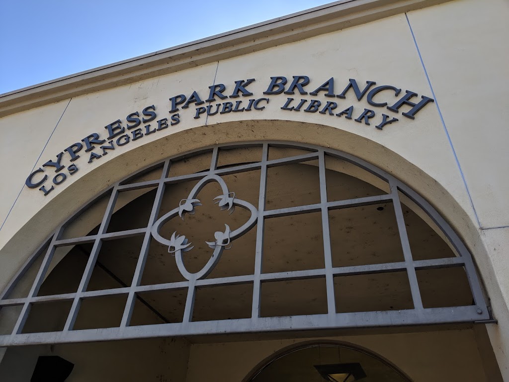 Cypress Park Branch Library | 1150 Cypress Ave, Los Angeles, CA 90065, USA | Phone: (323) 224-0039