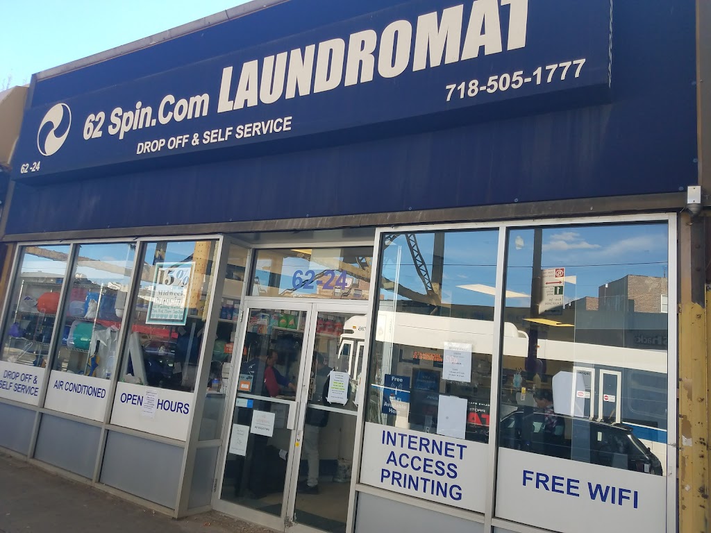 62SPIN.COM Laundromat | 62-24 Roosevelt Ave, Woodside, NY 11377 | Phone: (718) 505-1777