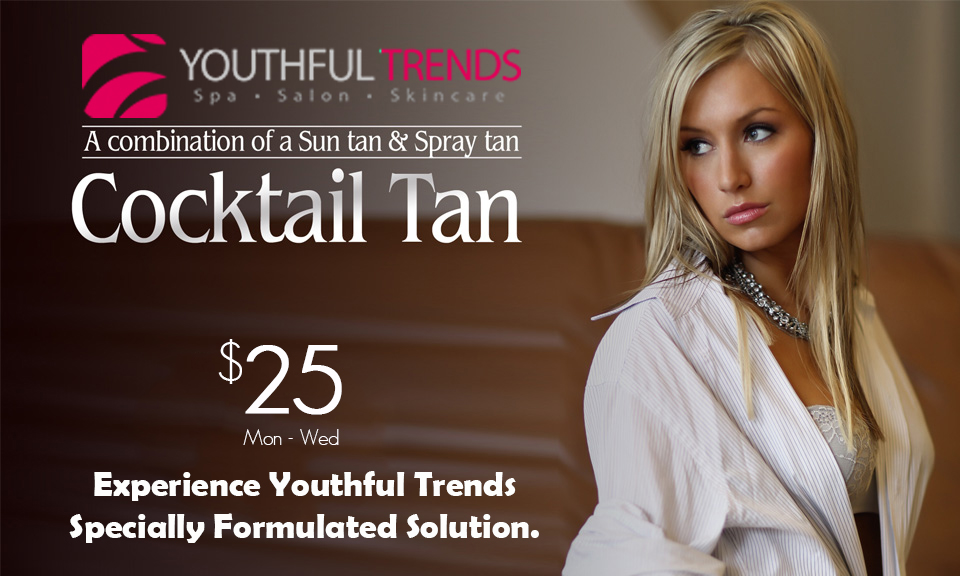 Youthful Trends Spray Tan & Spa | 1410 Route 9, Clifton Park, NY 12065, USA | Phone: (518) 383-3270