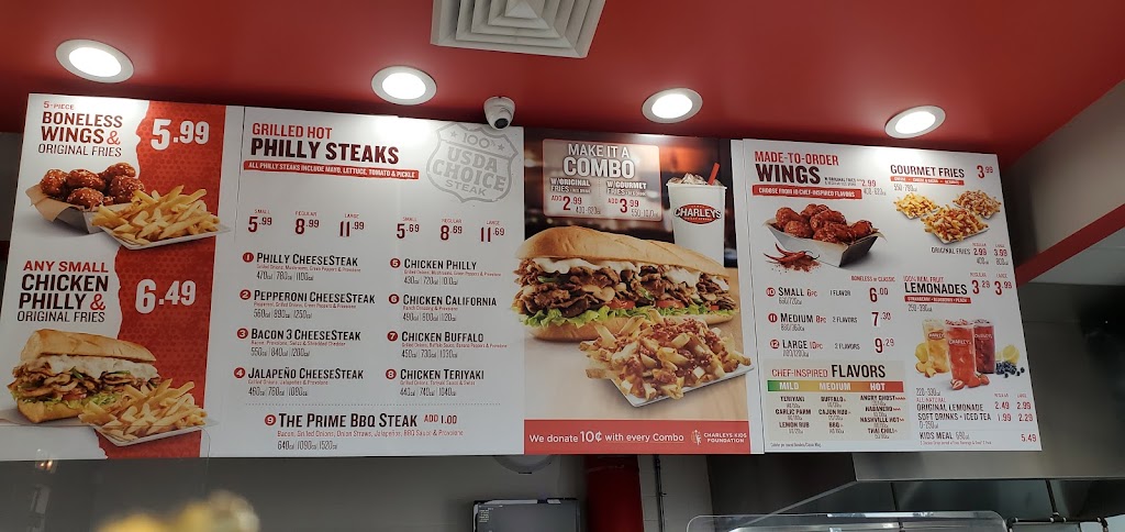 Charleys Cheesesteaks and Wings | 216 N Azusa Ave, Covina, CA 91722, USA | Phone: (626) 332-7827