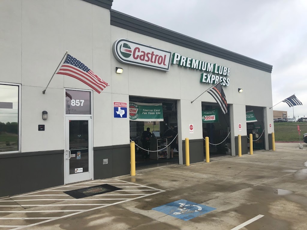 Castrol Premium Lube Express | 857 NW John Jones Dr, Burleson, TX 76028, USA | Phone: (817) 231-7382