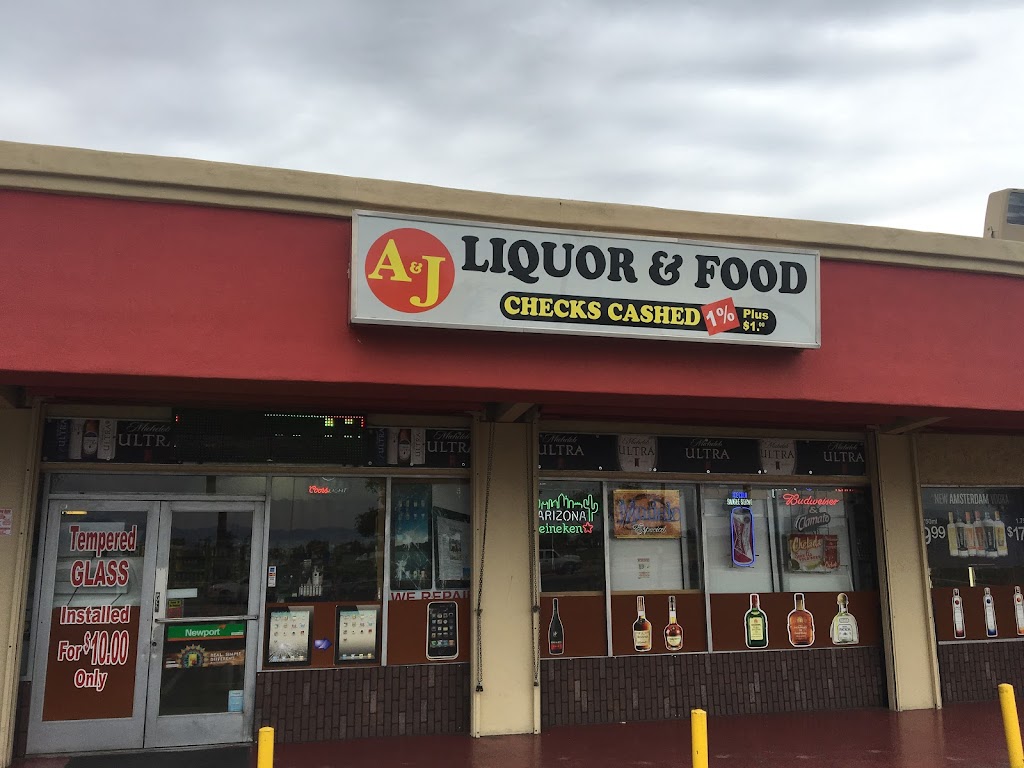 A&J Food & Liquor | 8212 W Thomas Rd, Phoenix, AZ 85033, USA | Phone: (623) 873-1537