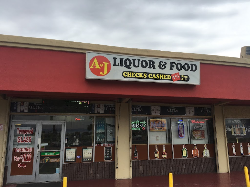 A&J Food & Liquor | 8212 W Thomas Rd, Phoenix, AZ 85033 | Phone: (623) 873-1537