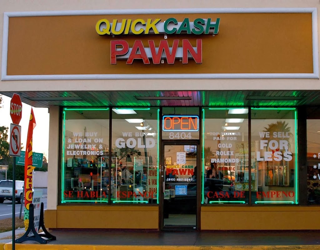 Quick Cash Pawn & Jewelry | 8404 Sheldon Rd, Tampa, FL 33615, USA | Phone: (813) 887-5567