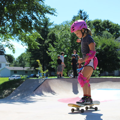 Portage family skate park | 920 DeWitt St, Portage, WI 53901, USA | Phone: (608) 742-2178