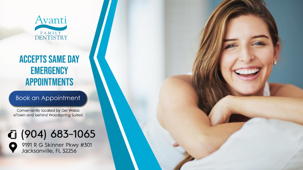 Aruna Avanti DDS PA | 9191 R G Skinner Pkwy #301, Jacksonville, FL 32256, USA | Phone: (904) 683-1065