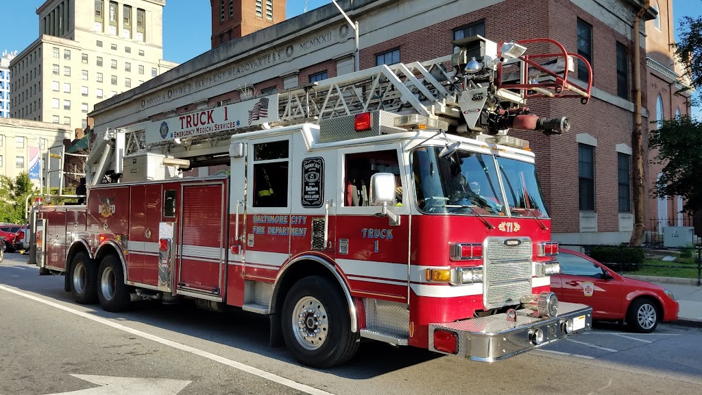 Baltimore City Fire Department | 1100 Hillen St, Baltimore, MD 21202, USA | Phone: (410) 396-3336