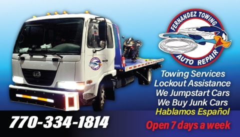 Fernandez Towing | 441 Valley View Dr SW, Stone Mountain, GA 30087, USA | Phone: (770) 334-1814