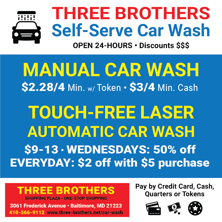 Three Brothers Car Wash | 3061 Frederick Ave, Baltimore, MD 21223, USA | Phone: (410) 566-4049
