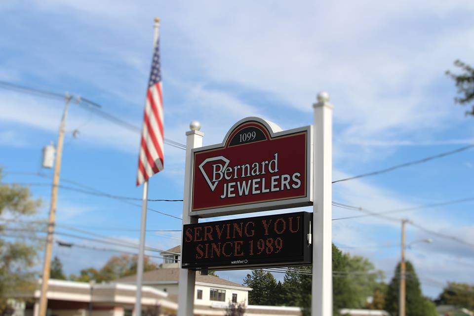 Bernard Jewelers | 1099 Main St, Tewksbury, MA 01876, USA | Phone: (978) 988-8884
