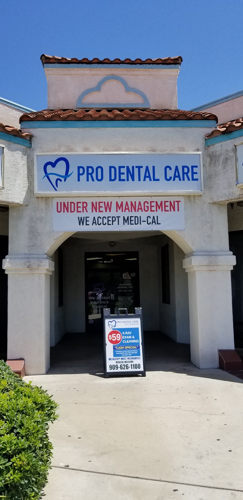 Pro Dental Care | 4380 Holt Blvd Suite E, Montclair, CA 91763, USA | Phone: (909) 626-1100