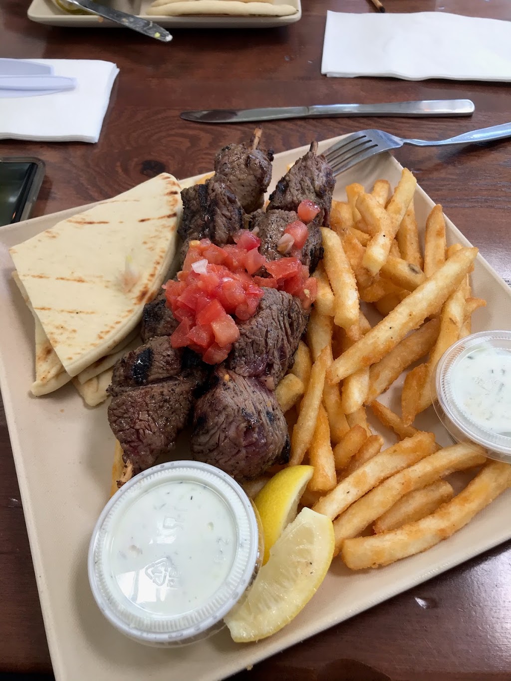 The Great Greek Mediterranean Grill | 7130 W Craig Rd Ste 100, Las Vegas, NV 89129, USA | Phone: (702) 463-1040