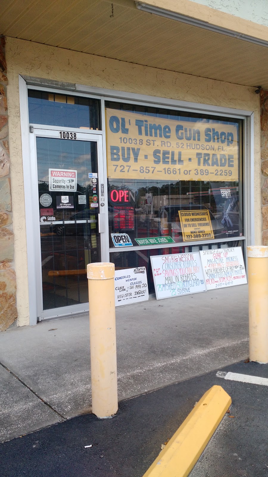 Ol Time Gun Shop | 10038 State Rd 52, Hudson, FL 34669, USA | Phone: (727) 857-1661