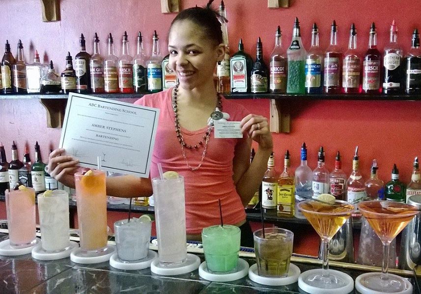 ABC Bartending School | 43 W 46th St 6th floor, New York, NY 10036, USA | Phone: (212) 594-4146