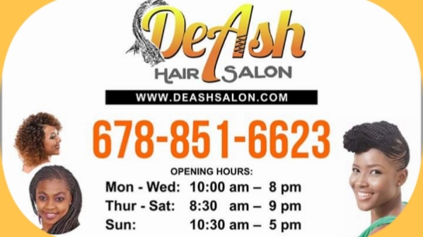 Deash Hair Salon | 4091 Redan Rd, Stone Mountain, GA 30083, USA | Phone: (678) 851-6623