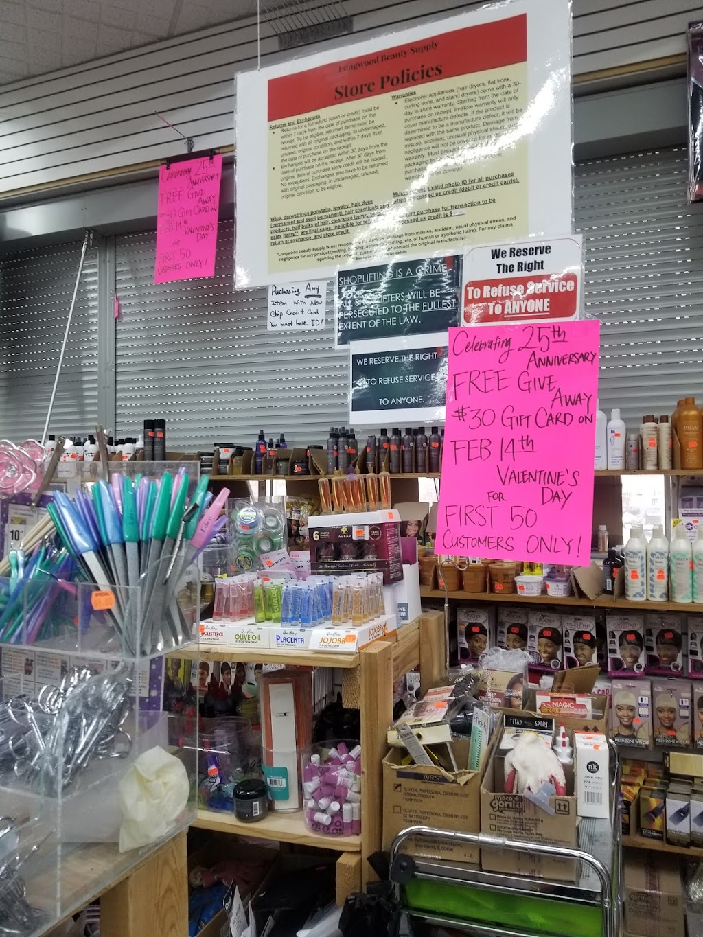 Longwood Beauty Supply Store | 2605 Noble Rd, Cleveland, OH 44121, USA | Phone: (216) 382-9180