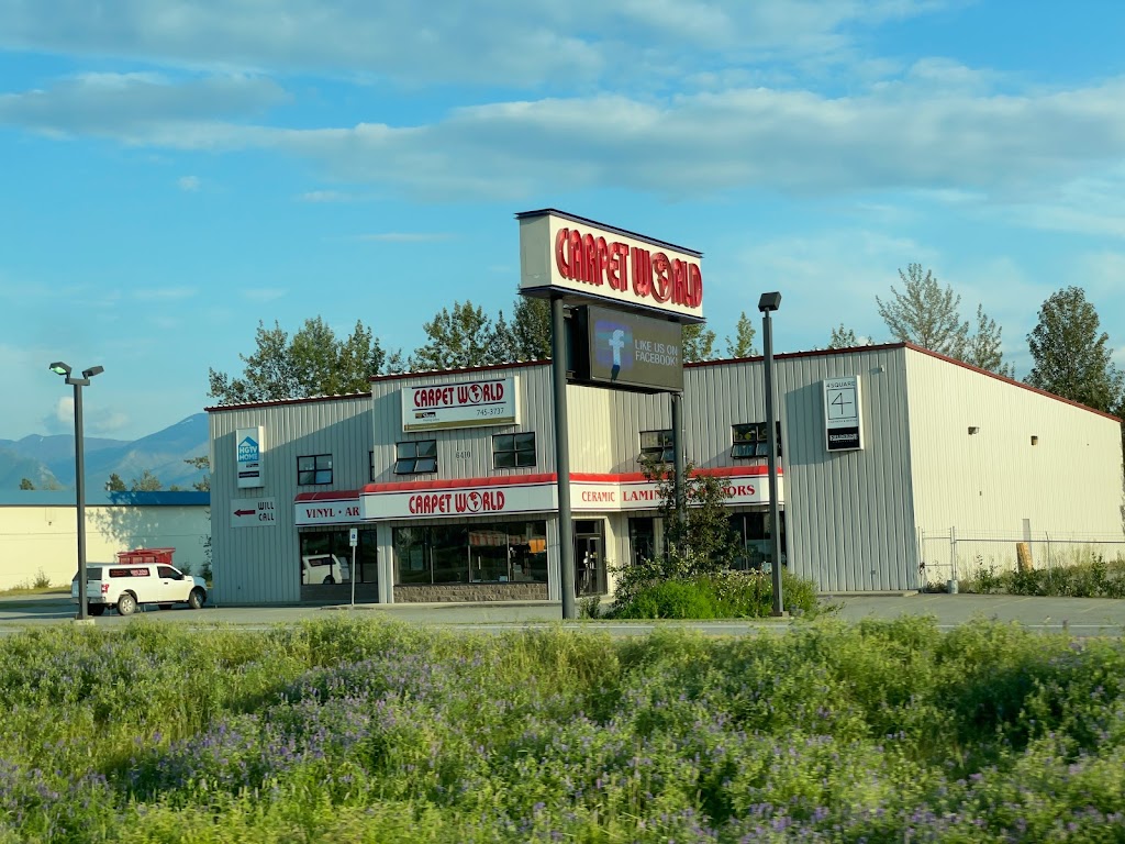 Carpet World of Alaska, Inc. | 6410 E Fireweed Rd, Palmer, AK 99645, USA | Phone: (907) 745-3737